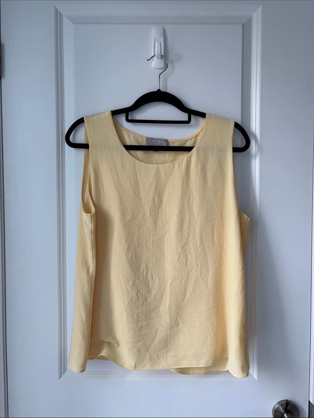 LAURA Petites Yellow Tank Top